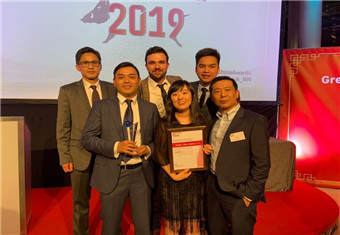 2019大中華區大獎（2019 Greater China Awards）—英德集團喜獲銀獎！