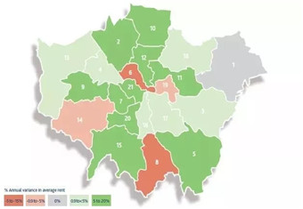 最新英國住房租賃報告：平均租金上漲2.5%，租房市場需求持續強勁！